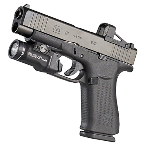 Streamlight TLR-7 Sub Weaponlight - 500 Lumen Tactical Weapon Light Designed for Sig P365/XL Streamlight TLR-7 Sub Weaponlight - 500 Lumen Tactical Weapon Light Designed for Sig P365/XL