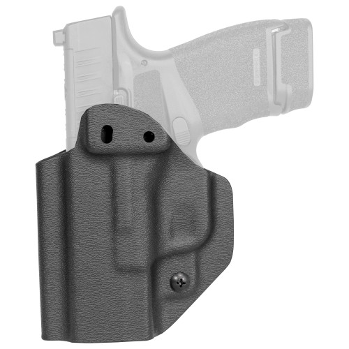 Mission First Tactical  Inside Waistband Holster - Fits Springfield Hellcat, Ambidextrous, Black Kydex, Includes 1.5" Belt Attachment