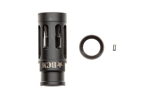 BCM BCMGUNFIGHTER Compensator MOD 1 - 556NATO, 1/2x28, Fits AR Rifles, Black BCM BCMGUNFIGHTER Compensator MOD 1 - 556NATO, 1/2x28, Fits AR Rifles, Black