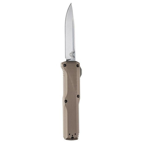 Benchmade Phaeton AUTO OTF Knife - 3.45" Satin S30V Drop Point Blade, FDE Aluminum Handles - 4600-1 Benchmade Phaeton AUTO OTF Knife - 3.45" Satin S30V Drop Point Blade, FDE Aluminum Handles - 4600-1