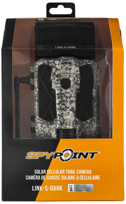SpyPoint LINK-S-DARK - Solar Cellular Trail Camera SpyPoint LINK-S-DARK - Solar Cellular Trail Camera