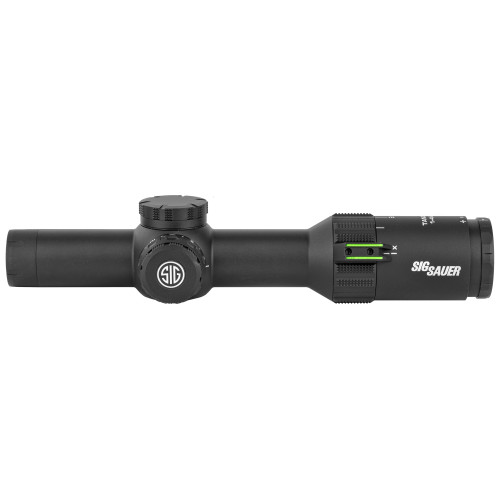 Sig Sauer TANGO4 1-4X24MM Rifle Scope - 30MM, FFP, 556-762 Horseshoe Illiminated Reticle, 0.5 MOA Adjustments, Black Sig Sauer TANGO4 1-4X24MM Rifle Scope - 30MM, FFP, 556-762 Horseshoe Illiminated Reticle, 0.5 MOA Adjustments, Black