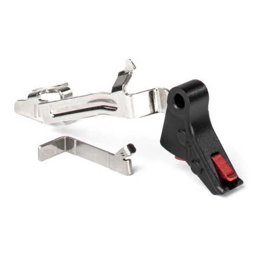 ZEV Technologies PRO Flat Trigger Bar Kit - Small, Black w/ Red Safety, Includes ZEV Pro Connector ZEV Technologies PRO Flat Trigger Bar Kit - Small, Black w/ Red Safety, Includes ZEV Pro Connector