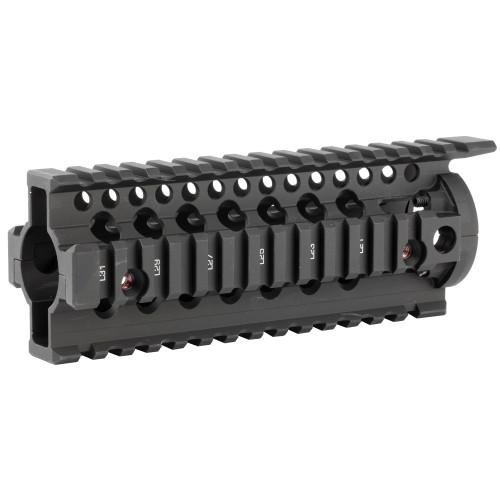 Daniel Defense Omega Rail 7.0" Picatinny - Fits Carbine Length AR Rifles, 2 Piece Drop-In Free Float Rail System, Black