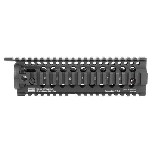 Daniel Defense Omega Rail 9.0" Picatinny - Fits Mid Length AR Rifles, 2 Piece Drop-In Free Float Rail System, Black Daniel Defense Omega Rail 9.0" Picatinny - Fits Mid Length AR Rifles, 2 Piece Drop-In Free Float Rail System, Black
