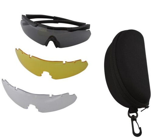 Pro Ears High Performance Shooting Glasses with Interchangeable Lens