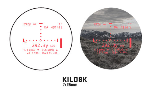 Sig Sauer Electro-Optics SOK8K701 KILO8K ABS Flat Dark Earth Rubber Armor 7x25mm 8000 yds Max Distance 304x256 Active Matrix OLED Display Sig Sauer Electro-Optics SOK8K701 KILO8K ABS Flat Dark Earth Rubber Armor 7x25mm 8000 yds Max Distance 304x256 Active Matrix OLED Display