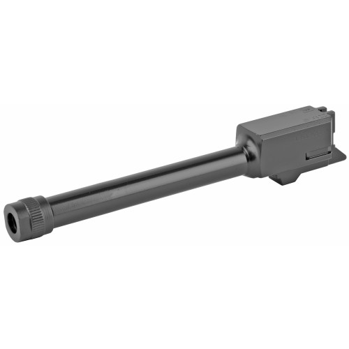 Glock 50480 OEM Replacement Barrel 22 LR 4.02" Black Finish & Threaded for Glock 44