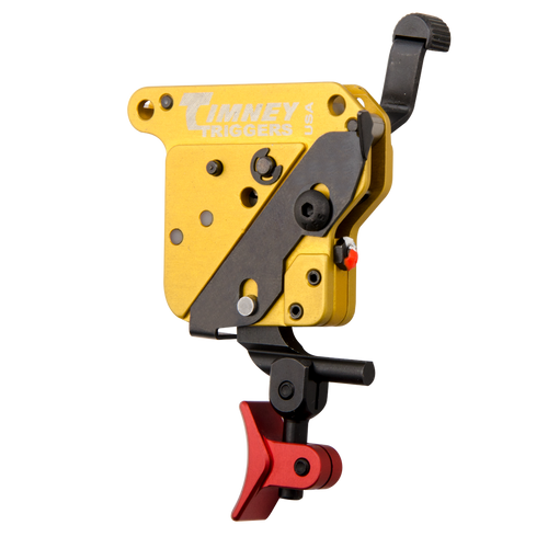 Timney Triggers Remington 700 Calvin Elite Trigger With Safety - Adjustable Trigger Shoe, Red Finish, Adjustable Trigger Pull 8oz-2lbs Timney Triggers Remington 700 Calvin Elite Trigger With Safety - Adjustable Trigger Shoe, Red Finish, Adjustable Trigger Pull 8oz-2lbs