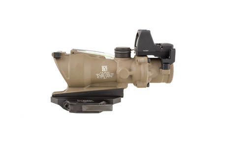 Trijicon ACOG 4x32 BAC ECOS Riflescope with Trijicon RMR -5.56 BDC Trijicon ACOG 4x32 BAC ECOS Riflescope with Trijicon RMR -5.56 BDC