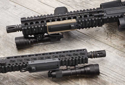 Cloud Defensive LCS mk1 - Anodized Aluminum, Proprietary Dual Cable Control Channels, Ambidextrous Tape Switch Mount, Fits Surefire ST07 Remote Tape Switch Cloud Defensive LCS mk1 - Anodized Aluminum, Proprietary Dual Cable Control Channels, Ambidextrous Tape Switch Mount, Fits Surefire ST07 Remote Tape Switch