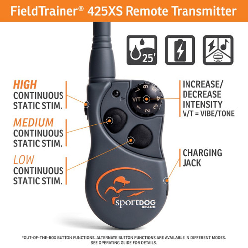 SPORTDOG FIELDTRAINER X-SERIES 425S FOR LARGE DOGS - SD425XS