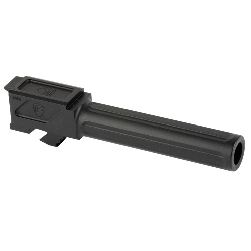 Fortis Glock™ Match Grade Nitride Barrel - Fits Glock 19 with Lone Rifling™ - Non-Threaded - Black Nitride Fortis Glock™ Match Grade Nitride Barrel - Fits Glock 19 with Lone Rifling™ - Non-Threaded - Black Nitride