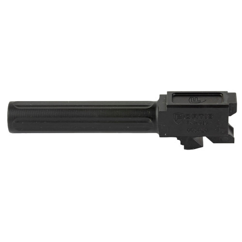 Fortis Glock™ Match Grade Nitride Barrel - Fits Glock 19 with Lone Rifling™ - Non-Threaded - Black Nitride Fortis Glock™ Match Grade Nitride Barrel - Fits Glock 19 with Lone Rifling™ - Non-Threaded - Black Nitride
