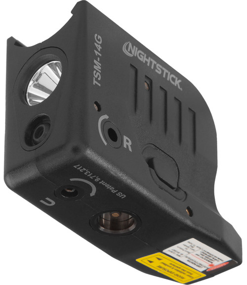 Nightstick TSM-14G Weapon Light w/ Green Laser for the Glock G43X/G48 MOS Nightstick TSM-14G Weapon Light w/ Green Laser for the Glock G43X/G48 MOS