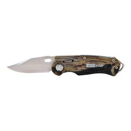 AccuSharp Sport Folding Knife - Camo 704C