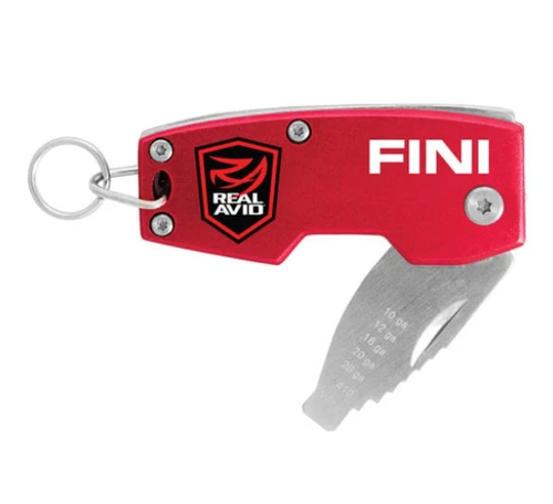 Real Avid FINI Universal Choke Wrench - Fits .410,28,20,16,12,10 Ga, Red Finish with Stainless Steel Blade