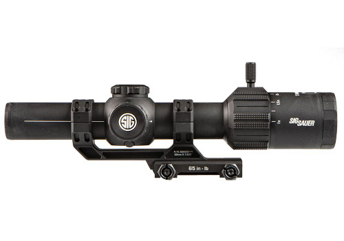 Sig Sauer Tango MSR 1-6X24mm Rifle Scope - 30mm Maintube, MSR-BDC6 Illuminated Reticle, Black, ALPHA-MSR Cantilvered Mount Sig Sauer Tango MSR 1-6X24mm Rifle Scope - 30mm Maintube, MSR-BDC6 Illuminated Reticle, Black, ALPHA-MSR Cantilvered Mount