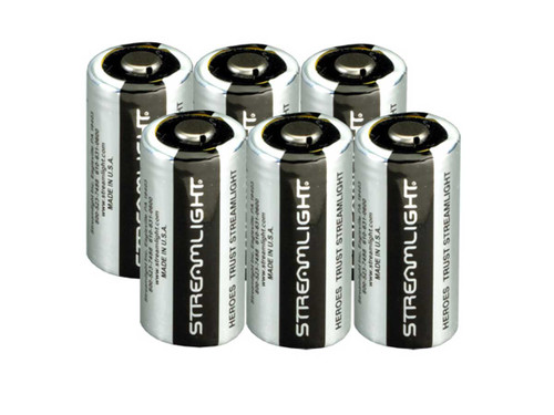 Streamlight CR123A 3V Lithium Battery - 6 Pack