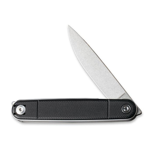 CIVIVI Crit Front Flipper Knife With Multi-Tool - Black G10 Handle, 3.18" Stonewashed Nitro-V Steel CIVIVI Crit Front Flipper Knife With Multi-Tool - Black G10 Handle, 3.18" Stonewashed Nitro-V Steel