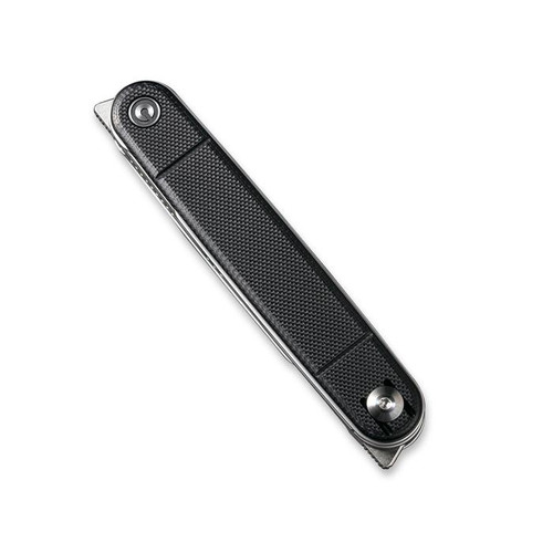 CIVIVI Crit Front Flipper Knife With Multi-Tool - Black G10 Handle, 3.18" Stonewashed Nitro-V Steel CIVIVI Crit Front Flipper Knife With Multi-Tool - Black G10 Handle, 3.18" Stonewashed Nitro-V Steel
