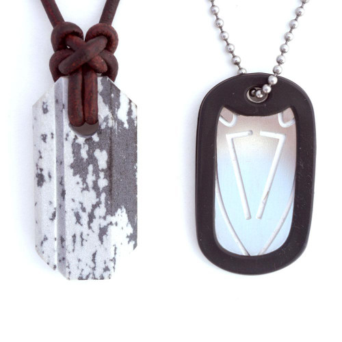 Wazoo Survival Gear Viking Whetstone Pendant