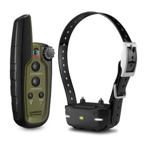 Garmin 0100120550 Sport Pro Handheld Green w/BarkLimiter, LED Beacon Lights, 1-Hand Operation, Water-Resistant Rechargeable Li-ion Up to 3 Dogs .75 Mile Range Garmin 0100120550 Sport Pro Handheld Green w/BarkLimiter, LED Beacon Lights, 1-Hand Operation, Water-Resistant Rechargeable Li-ion Up to 3 Dogs .75 Mile Range