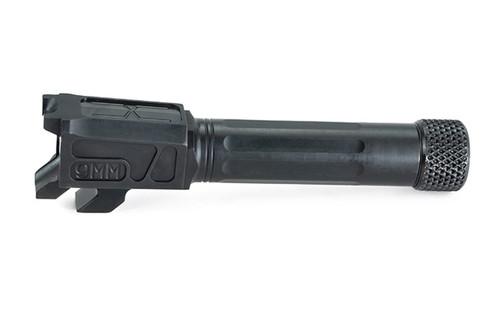 Faxon M&P Shield Match Series Barrel - 9mm, 416-R, Nitride, Threaded