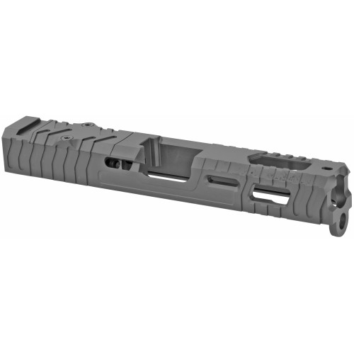 LanTac USA Razorback Stripped Slide - For Glock 19 Gen 1-3, Black Nitride, Includes RMR Cut and Plate LanTac USA Razorback Stripped Slide - For Glock 19 Gen 1-3, Black Nitride, Includes RMR Cut and Plate