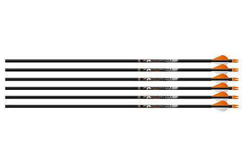 EASTON ARROW AFTERMATH 6MM 400 W/ 2" BLAZER VANES 6-PACK