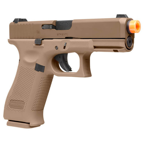 Umarex Glock G19X Blowback Airsoft Pistol - 300 FPS, GBB 6mm, Coyote Umarex Glock G19X Blowback Airsoft Pistol - 300 FPS, GBB 6mm, Coyote