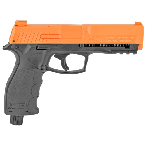 Umarex T4E HDP50 Pepper Ball Air Pistol - .50 Cal, 4" Barrel, Black and Orange Color, 6Rd, Inludes 10 Pepper and 10 Rubber Balls Umarex T4E HDP50 Pepper Ball Air Pistol - .50 Cal, 4" Barrel, Black and Orange Color, 6Rd, Inludes 10 Pepper and 10 Rubber Balls