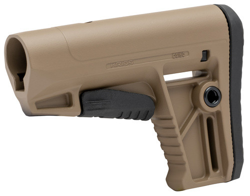 KRISS USA DS150 Mil-Spec AR-15 Rifle Stock - Flat Dark Earth KRISS USA DS150 Mil-Spec AR-15 Rifle Stock - Flat Dark Earth