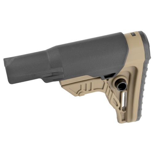Leapers - UTG PRO AR-15 Ops Ready S4 Mil-spec Stock - Flat Dark Earth Finish, Fits AR-15 Leapers - UTG PRO AR-15 Ops Ready S4 Mil-spec Stock - Flat Dark Earth Finish, Fits AR-15