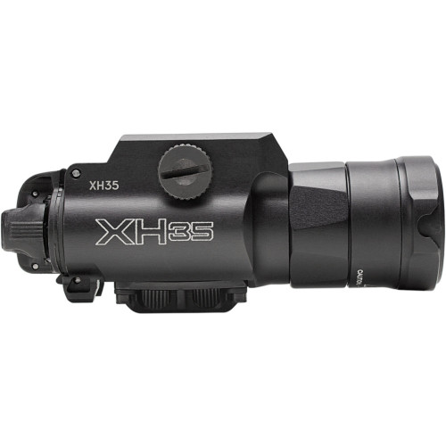 SureFire XH35 Ultra-High Dual Output LED MasterFire Rapid Deployment Weapon Light - 1000 Lumens, MaxVision Beam, Anodized Black Finish SureFire XH35 Ultra-High Dual Output LED MasterFire Rapid Deployment Weapon Light - 1000 Lumens, MaxVision Beam, Anodized Black Finish