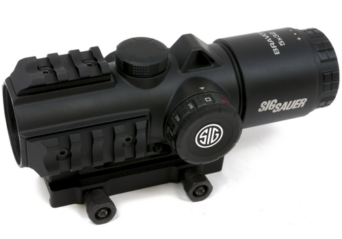 Sig Sauer  BRAVO5 5x30mm Prismatic Battle Sight - 300 Blackout Horseshoe Dot Reticle Sig Sauer  BRAVO5 5x30mm Prismatic Battle Sight - 300 Blackout Horseshoe Dot Reticle