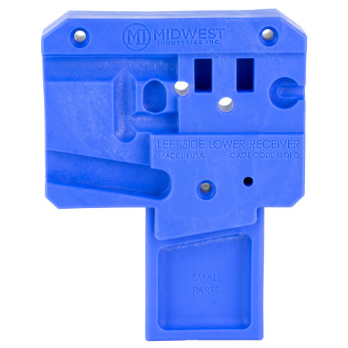 Midwest Industries Lower Receiver Block - Polymer Construction, Fits 223 Remington/556NATO Receivers, Blue