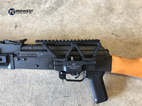 Midwest Industries AK Scope Mount Generation 2 - Fits AK 47/74, Picatinny Rail, Quick Detach, Modular Midwest Industries AK Scope Mount Generation 2 - Fits AK 47/74, Picatinny Rail, Quick Detach, Modular