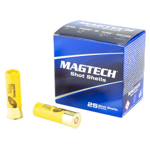 Magtech Shot Shell 20 Gauge 2.75" loaded with 26 3T (TTT) size lead pellets (.22") - 25 Shells per Box