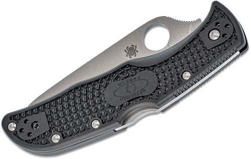 Spyderco Endela Lightweight Folding Knife - 3.41" VG10 Satin Plain Blade Spyderco Endela Lightweight Folding Knife - 3.41" VG10 Satin Plain Blade
