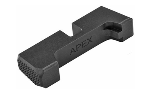 Apex Tactical Specialties Extended Reversible Mag Release - Black, Fits CZ P10