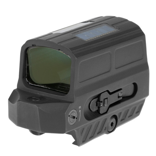 Holosun HE512T-RD Fully Enclosed Reflex Red Dot - Titanium Construction, Multi-Reticle System, Solar Failsafe, and Shake Awake. Holosun HE512T-RD Fully Enclosed Reflex Red Dot - Titanium Construction, Multi-Reticle System, Solar Failsafe, and Shake Awake.