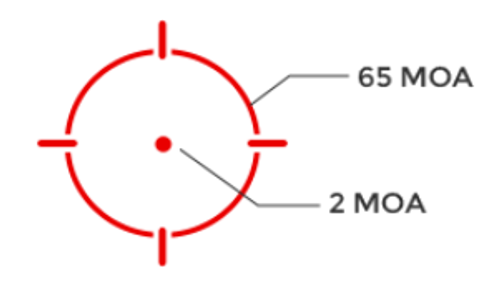 Holosun HE512T-RD Fully Enclosed Reflex Red Dot - Titanium Construction, Multi-Reticle System, Solar Failsafe, and Shake Awake. Holosun HE512T-RD Fully Enclosed Reflex Red Dot - Titanium Construction, Multi-Reticle System, Solar Failsafe, and Shake Awake.