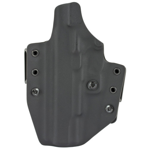 L.A.G. Tactical Defender Series IWB/OWB Holster - Fits 1911 5" N/R, Kydex, Right Hand, Black Finish L.A.G. Tactical Defender Series IWB/OWB Holster - Fits 1911 5" N/R, Kydex, Right Hand, Black Finish