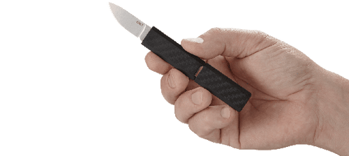 CRKT 2425 Scribe Pocket Fixed Blade Knife - 1.74" Stonewashed Drop Point, Glass-Reinforced Nylon Handle and Sheath with Clip CRKT 2425 Scribe Pocket Fixed Blade Knife - 1.74" Stonewashed Drop Point, Glass-Reinforced Nylon Handle and Sheath with Clip