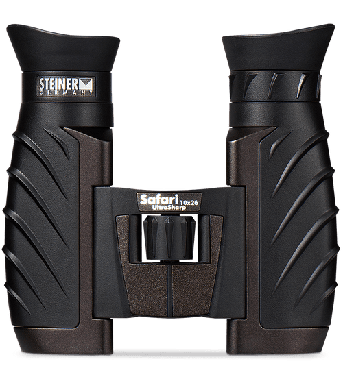 Steiner Safari Ultrasharp 10x26 Binoculars - Compact Lightweight Performance Nature/Travel Biconculars Steiner Safari Ultrasharp 10x26 Binoculars - Compact Lightweight Performance Nature/Travel Biconculars
