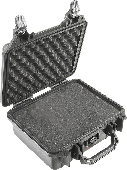 Pelican 1200 Protector Case - 9.5"X7.25"X4" Interior Dimension, Black Pelican 1200 Protector Case - 9.5"X7.25"X4" Interior Dimension, Black