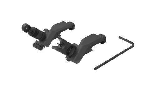 KAC 45 Degree Offset Folding Micro Sights - 200-600 Meter - KM31593 KAC 45 Degree Offset Folding Micro Sights - 200-600 Meter - KM31593