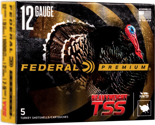 Federal Premium Heavyweight TSS Turkey Loads - 12 Gauge, 3" 2 oz, #7,#9 5-PACK