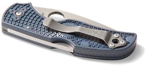 Spyderco Native 5 Lightweight Folding Knife - 2.95" CPM-SPY27 Satin Plain Blade, Cobalt Blue FRN Handles Spyderco Native 5 Lightweight Folding Knife - 2.95" CPM-SPY27 Satin Plain Blade, Cobalt Blue FRN Handles
